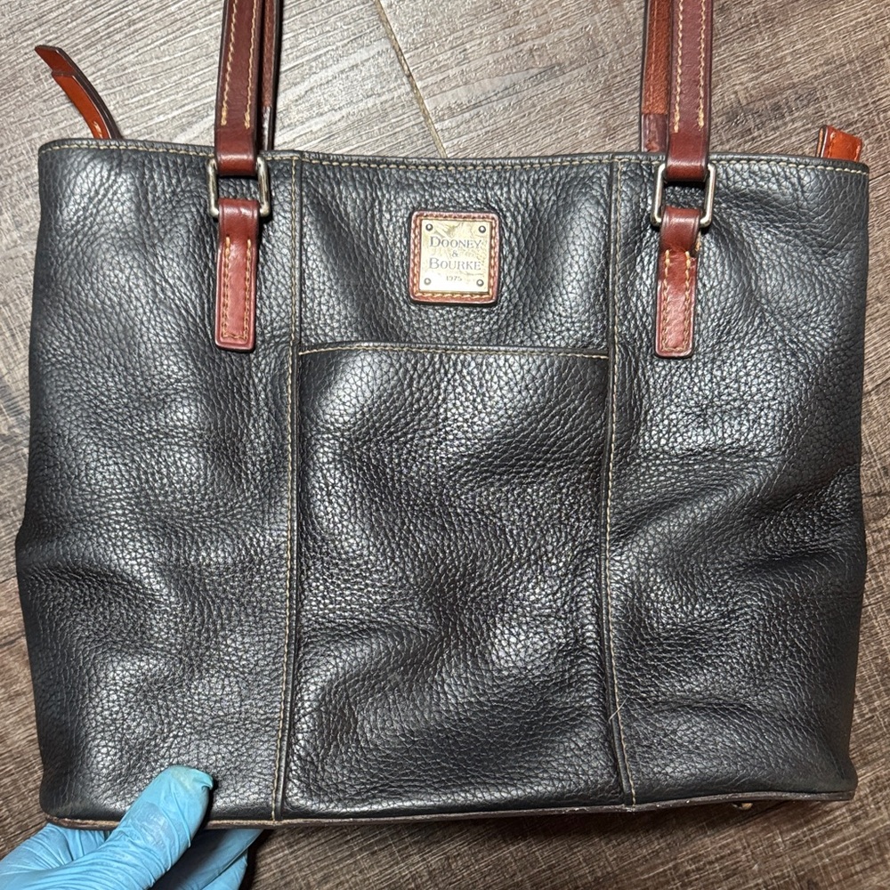 Dooney & Bourke Pebble Collection Lexington  Leather Tote - Picture 3 of 16